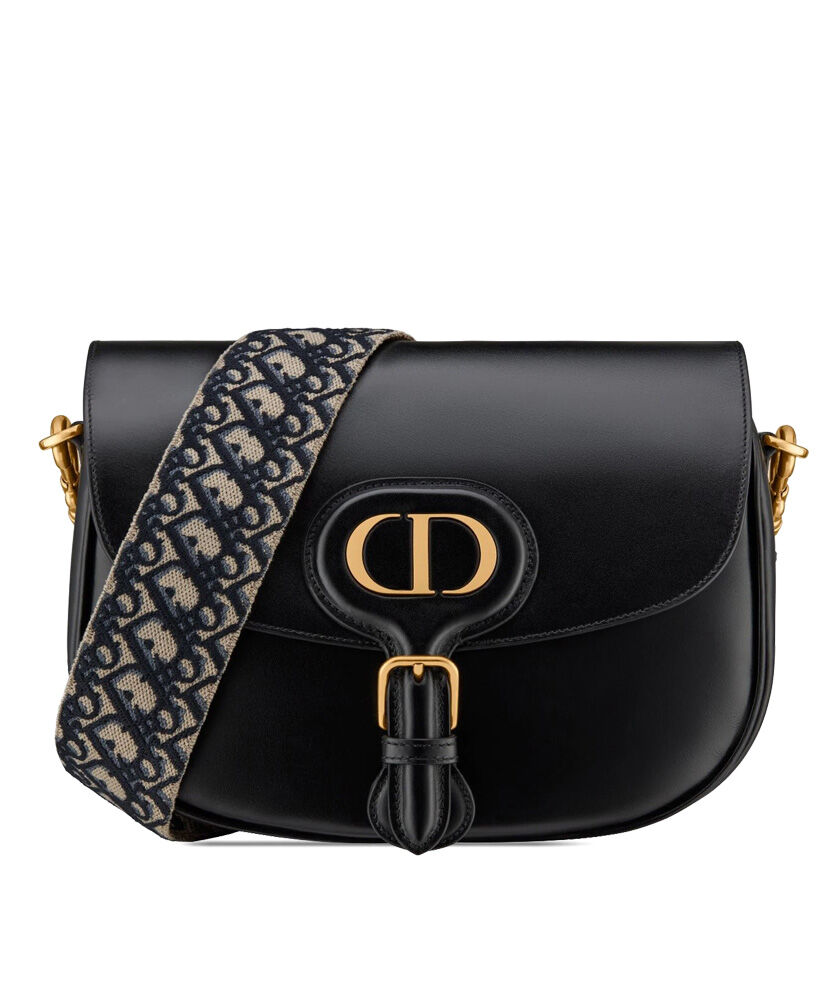 Christian Dior Large Dior Bobby Bag Black